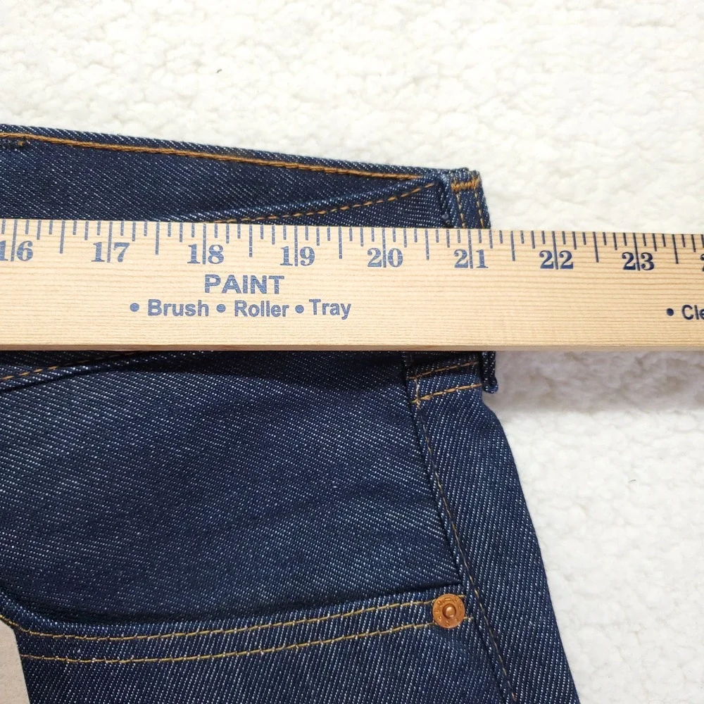 Levis 501 Original Mens Jeans 40x36 Dark Indigo Shrink Fit Button Fly 00501-0000